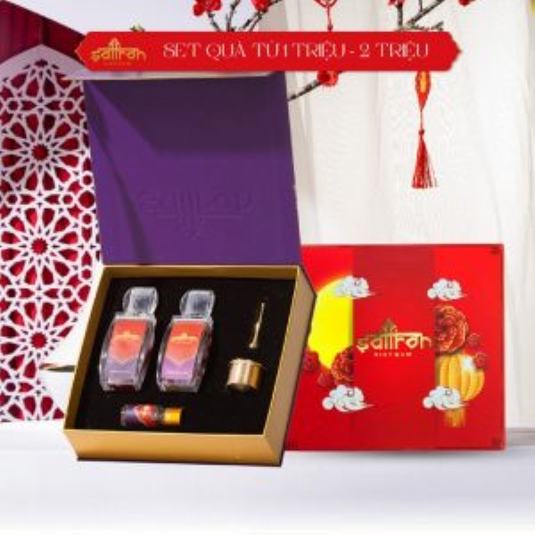 Hộp quà nhụy Saffron Salam - Quà Tặng Saffron - Công Ty Cổ Phần Saffron Việt Nam